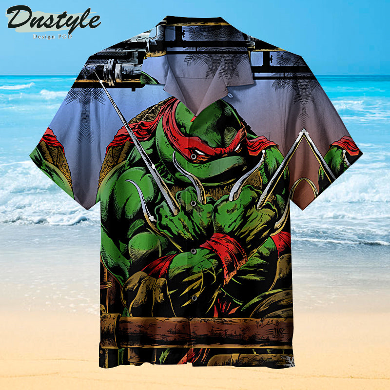 Angry Raphael Teenage Mutant Ninja Turtles Hawaiian Shirt