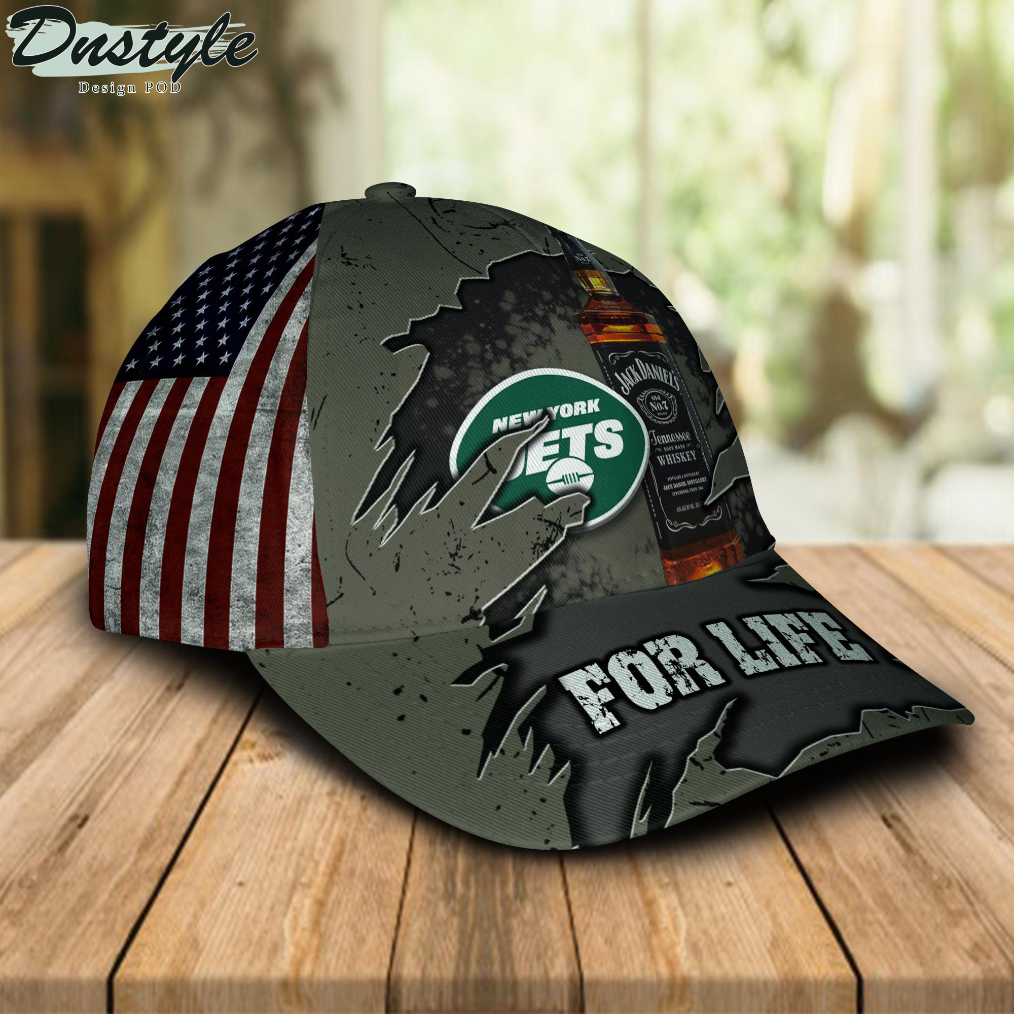 New York Jets For Jack Daniels Life Classic Cap