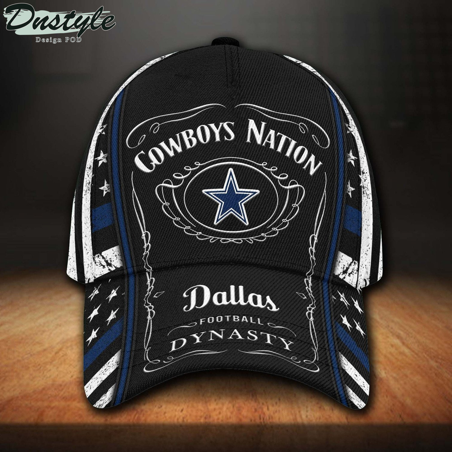 Dallas Cowboys And Jack Daniel Baseball Classic Cap