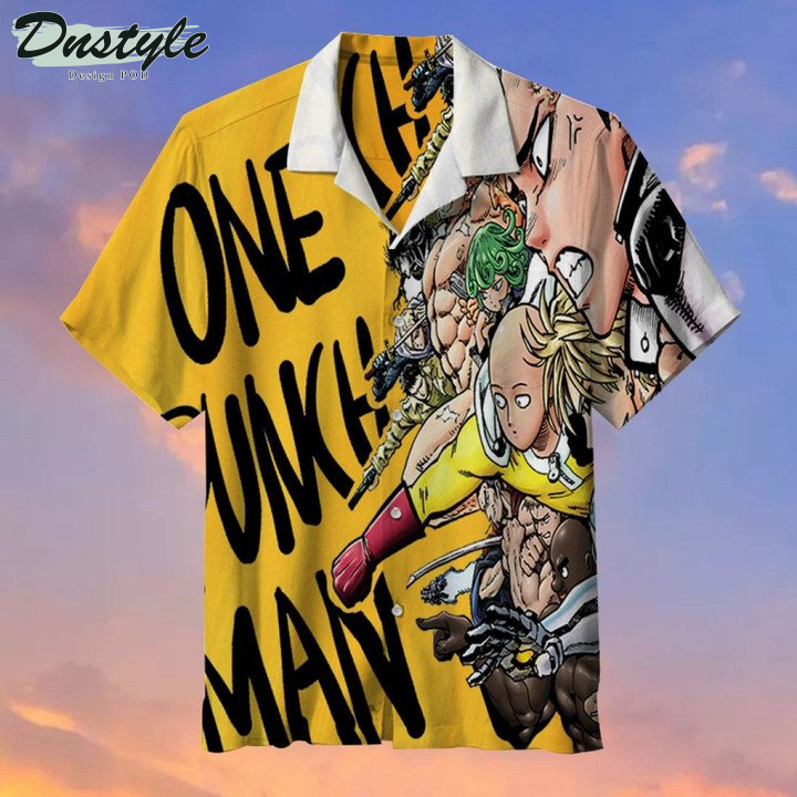 One Punch Man Characters Hawaiian Shirt