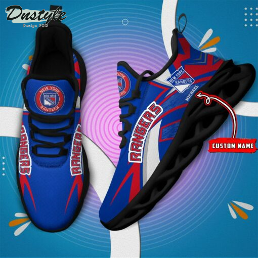 New York Rangers Personalized Max Soul Chunky Sneakers