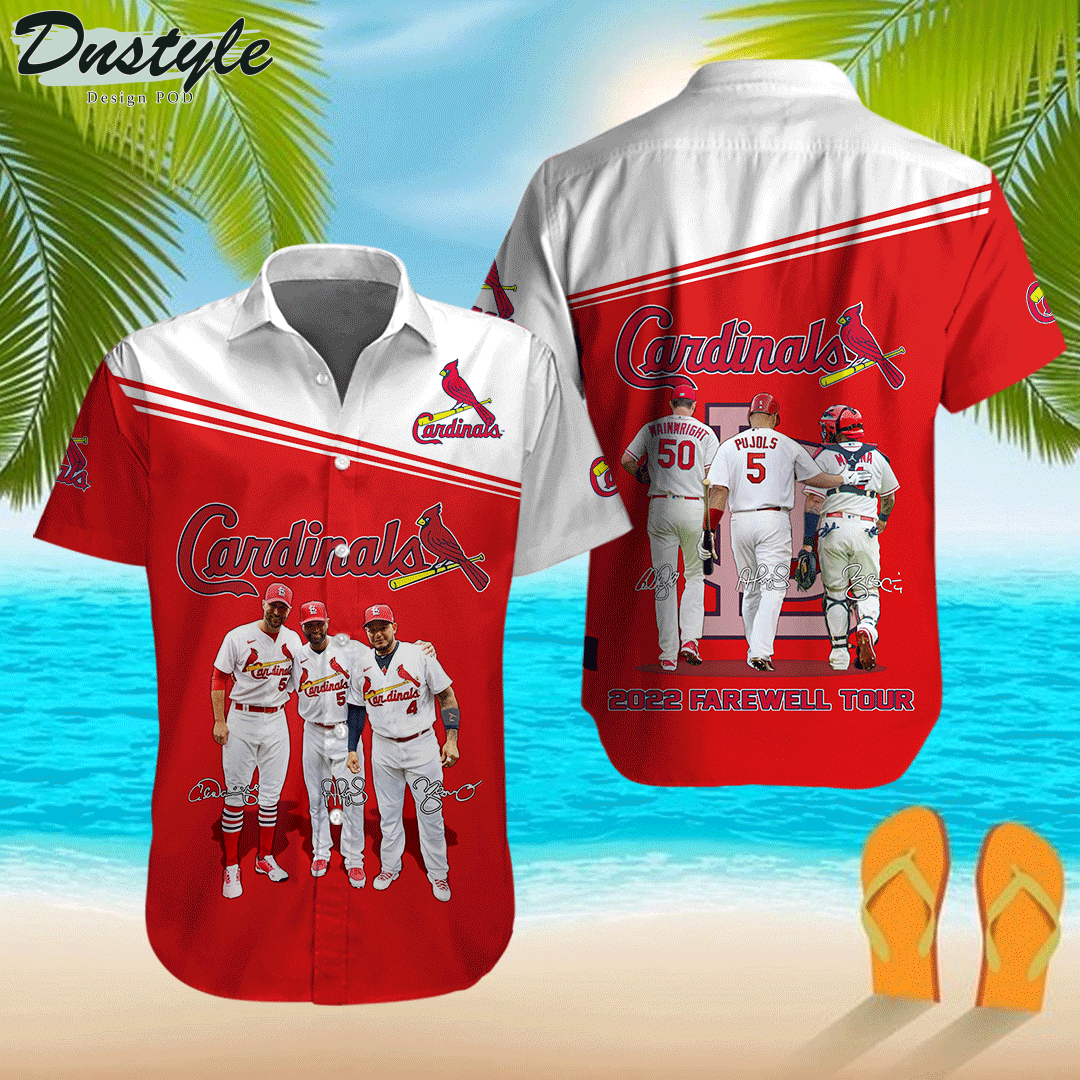 St. Louis Cardinals 2022 Farewell Tour Hawaiian Shirt