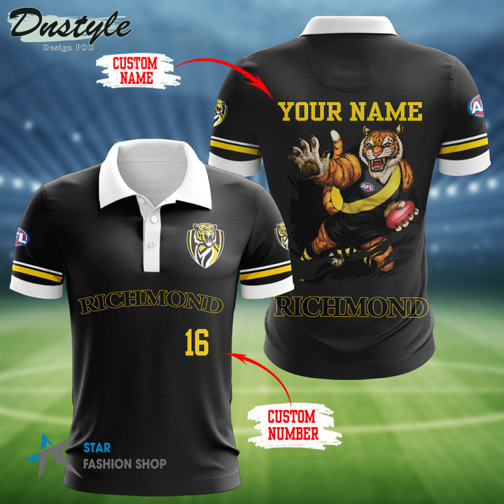 Port Adelaide Football Club Personalized 3D Polo Shirt