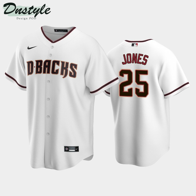 2022 MLB Draft Arizona Druw Jones #25 Diamondbacks White Home Jersey