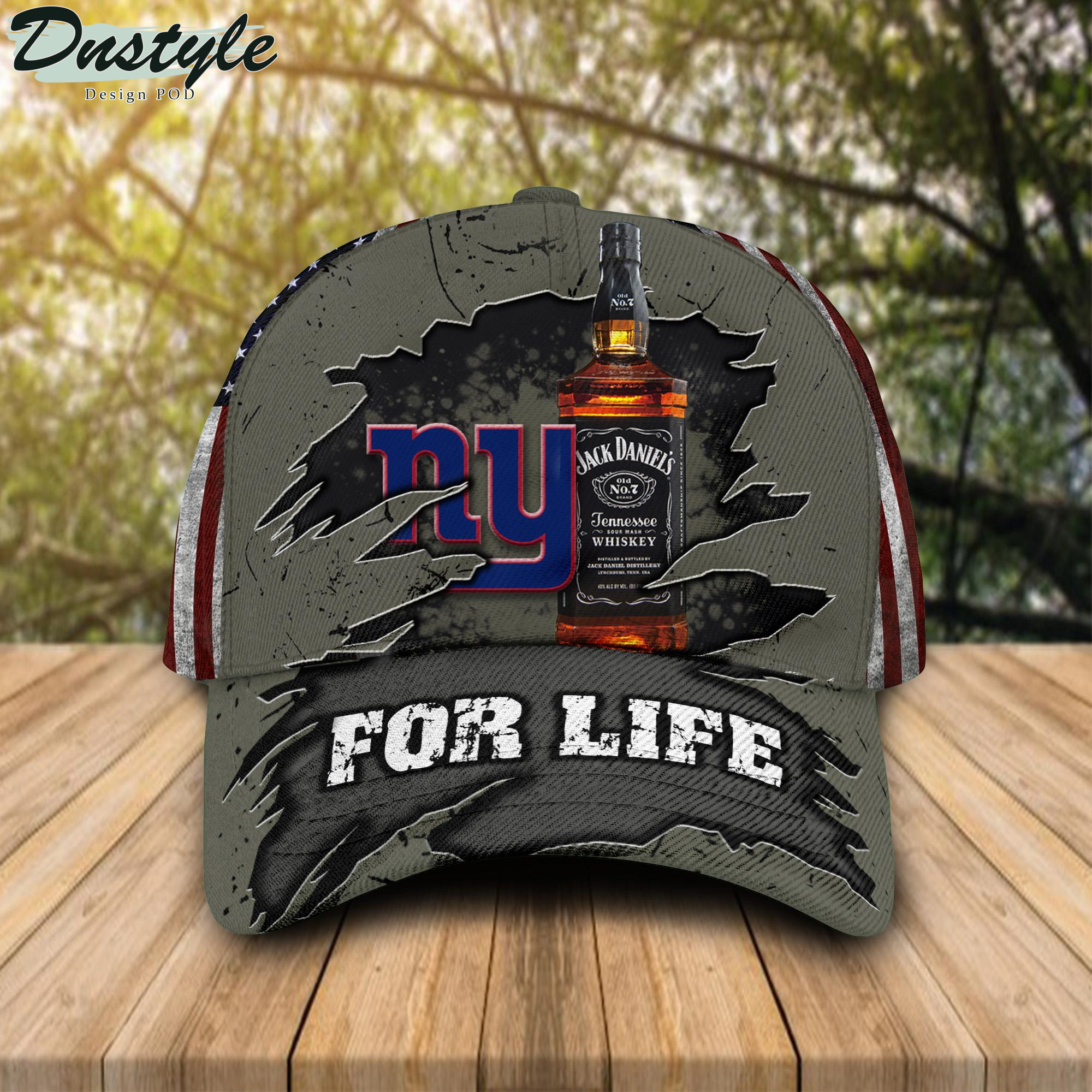 New York Giants Jack Daniels For Life Classic Cap