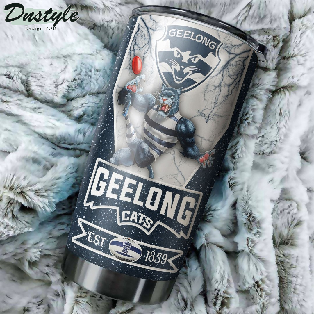 Personalized Geelong Cats Tumbler