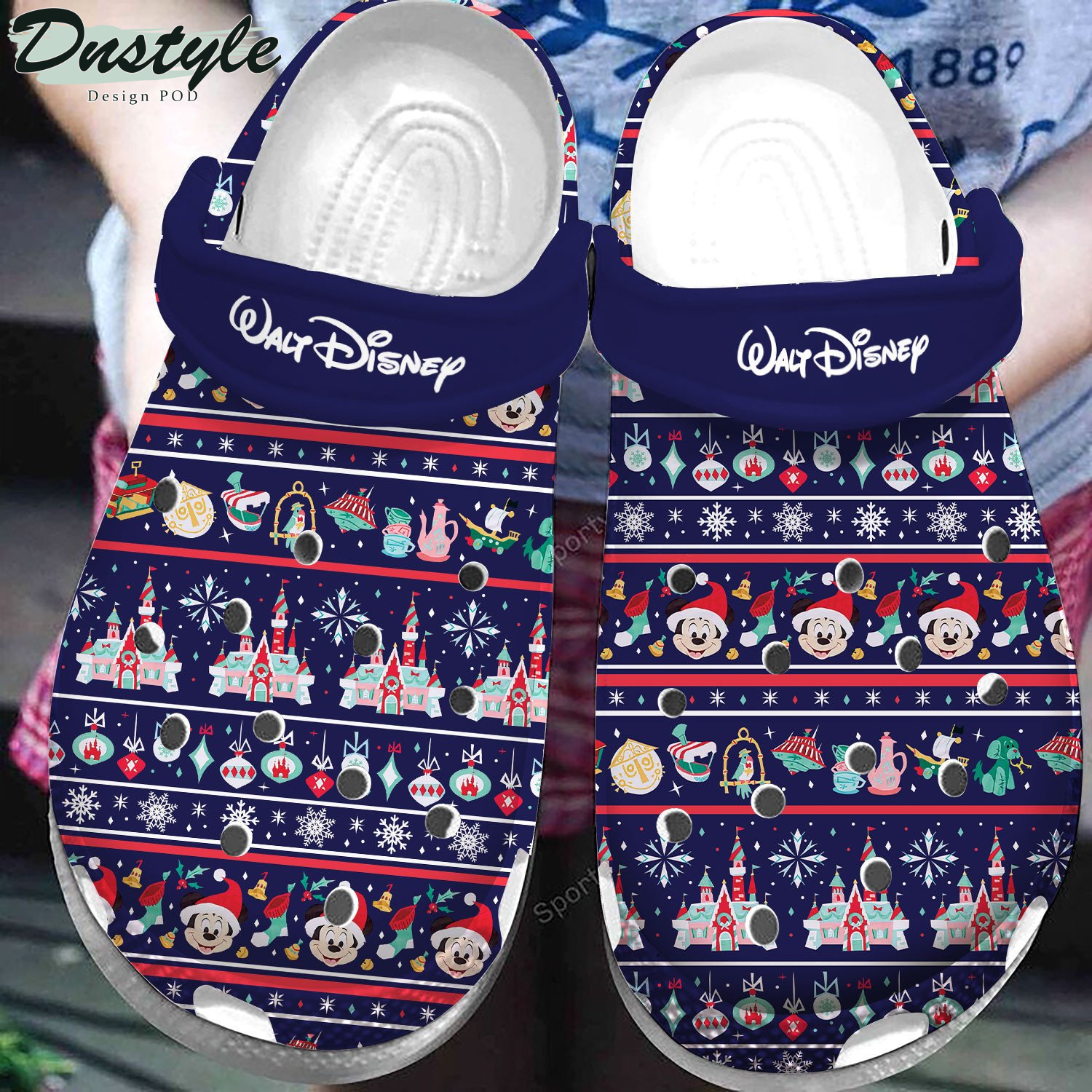Walt Disney Cartoon World Clog Crocs Shoes
