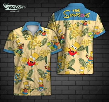 The Simpsons Tropical Forest Hawaiian Shirt