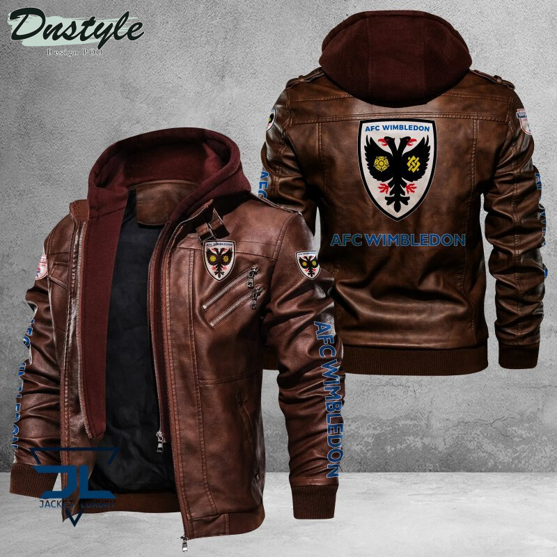 AFC Wimbledon Leather Jacket