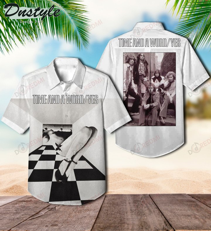 Yes Band Time And A World Hawaiian Shirt