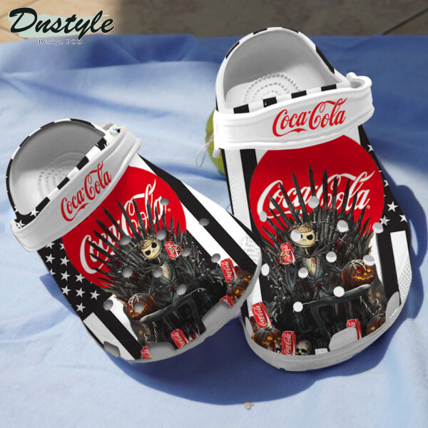 Jack Skellington Coca Cola Halloween Crocs Crocband Slippers