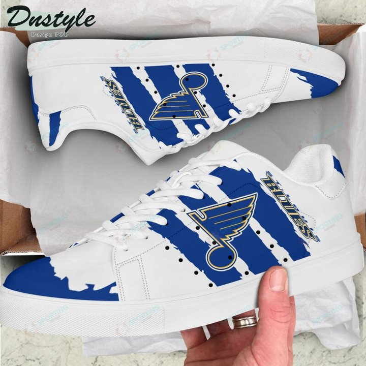 St Louis Blues Stan Smith Skate Shoes