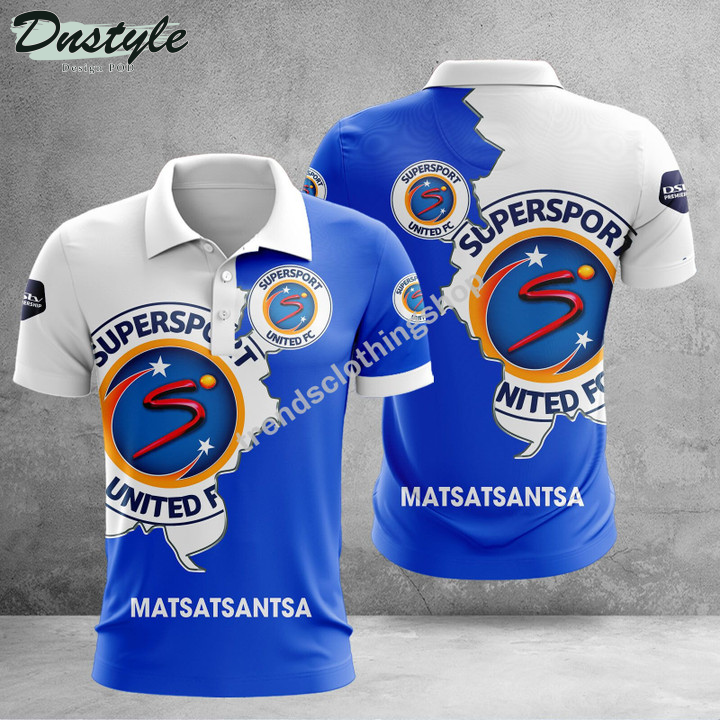 SuperSport United F.C. 3D Polo Shirt