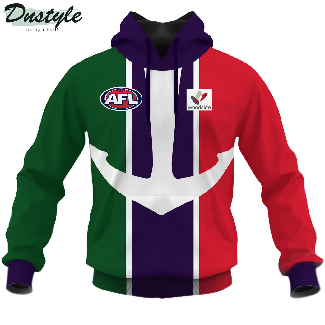 Fremantle Dockers AFL Version 6 Custom Hoodie Tshirt