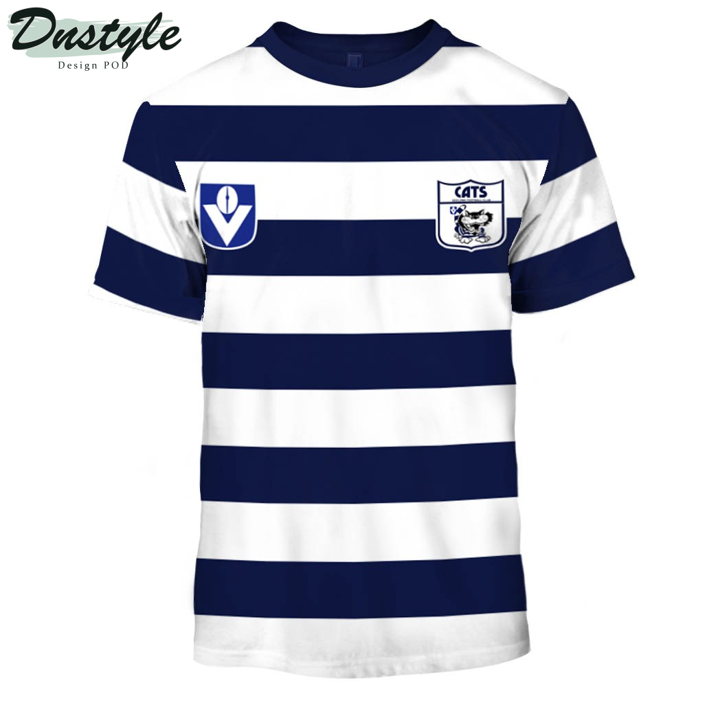 Geelong FC VFL Custom Hoodie Tshirt