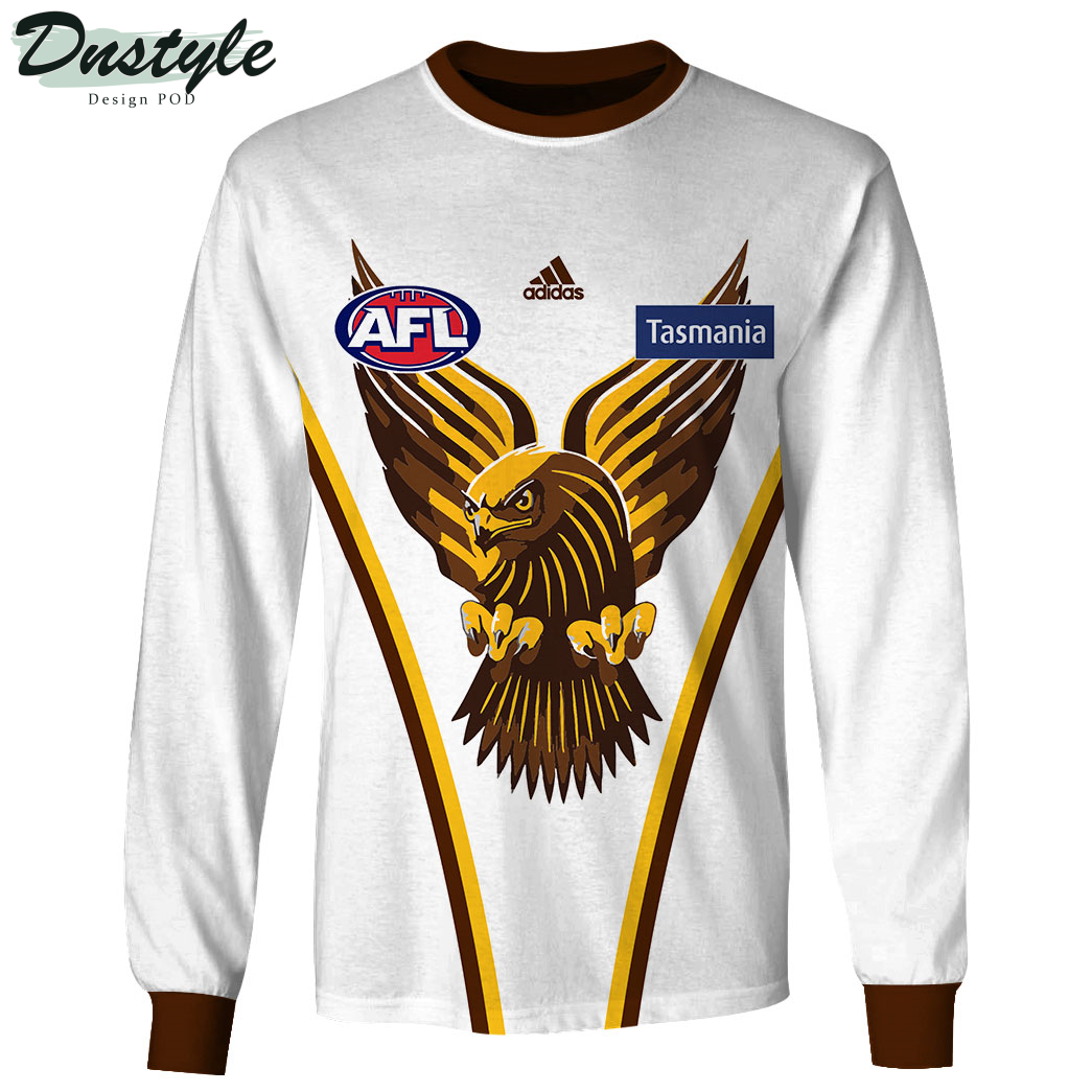 Hawthorn Hawks AFL Version 4 Custom Hoodie Tshirt