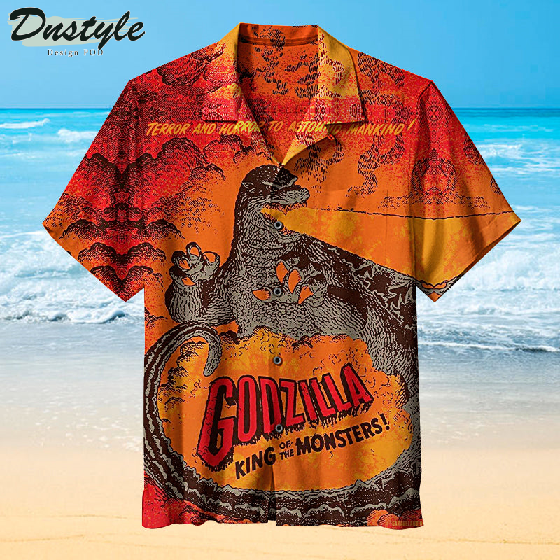 Godzilla King of the Monsters Hawaiian Shirt