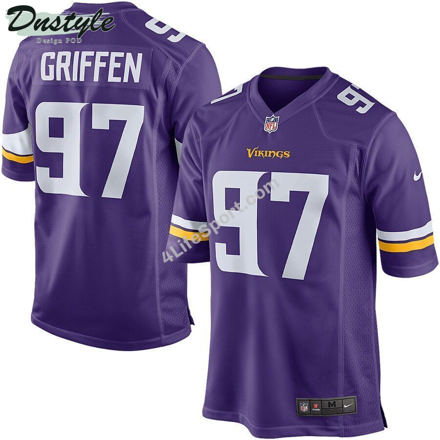 Everson Griffen 97 Minnesota Vikings Purple Football Jersey