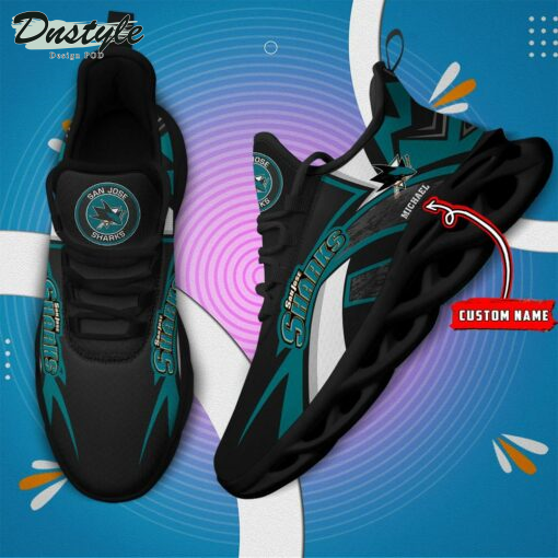 San Jose Sharks Personalized Max Soul Chunky Sneakers