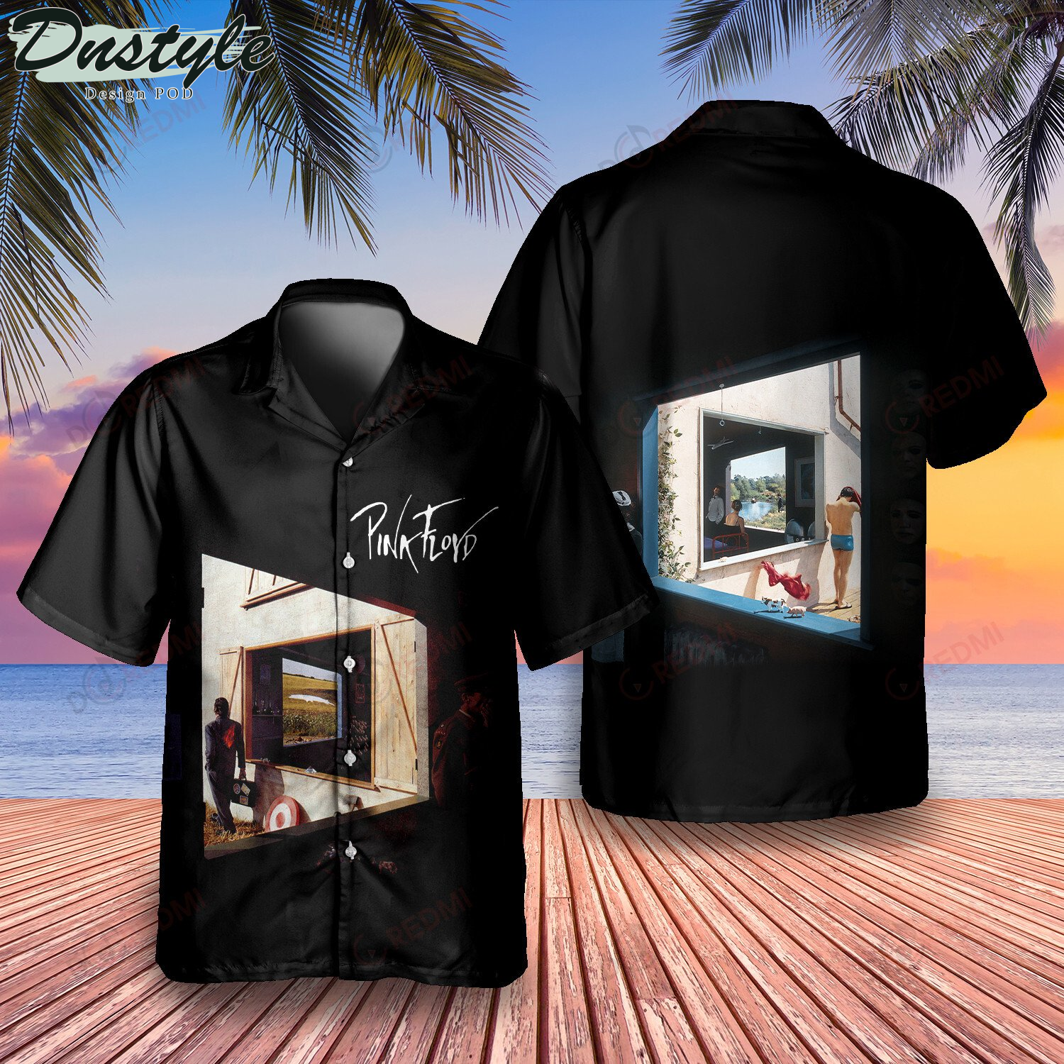 Pink Floyd Echoes The Best of Hawaiian Shirt