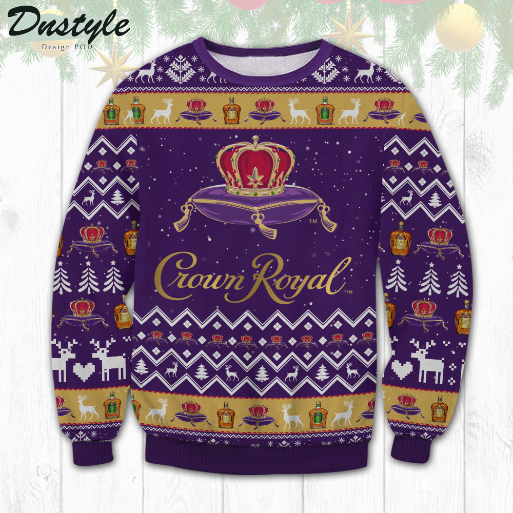 Crown Royal Ugly Christmas Sweater