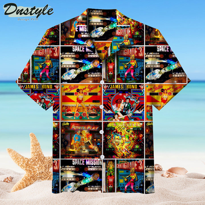 Pinball Collection Hawaiian Shirt