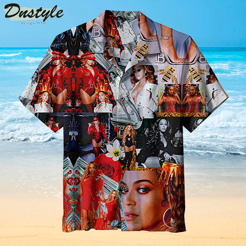 Beyonce Clollage Hawaiian Shirt