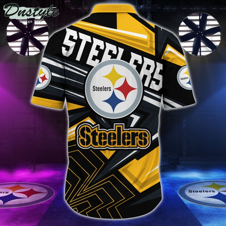 Pittsburgh Steelers Short Sleeve Hawaiian Shirt