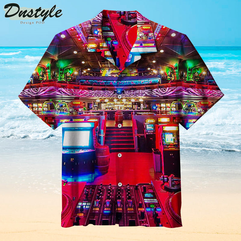 San Francisco Coolest Arcade Bar Hawaiian Shirt