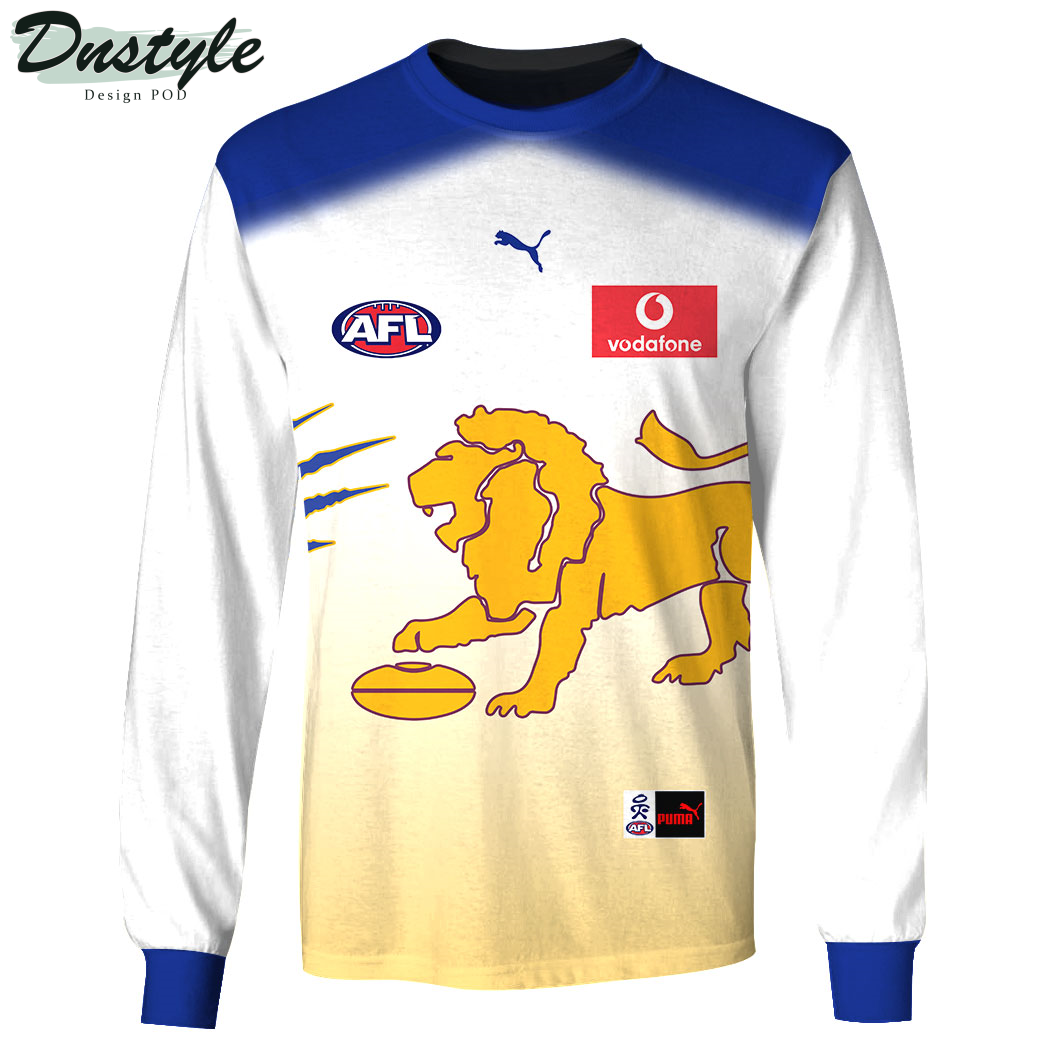 Brisbane Lions FC AFL Version 3 Custom Hoodie Tshirt