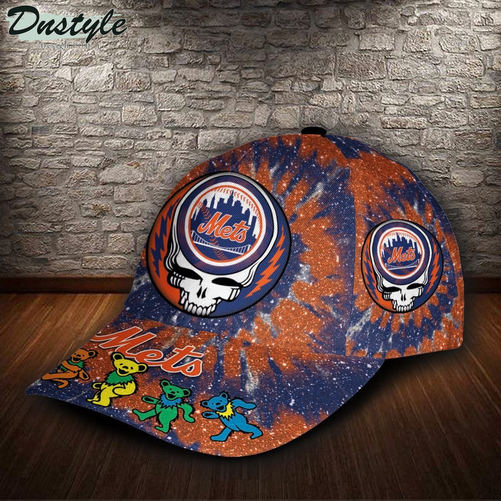 New York Mets And Grateful Dead Band Baseball Classic Cap