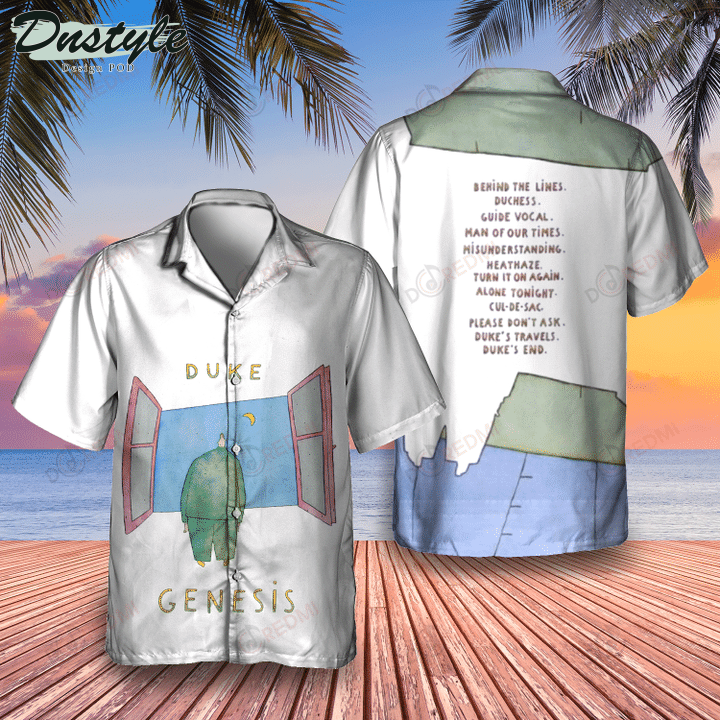 Genesis Band Duke Hawaiian Shirt