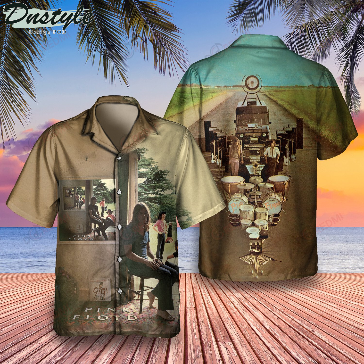 Pink Floyd Ummagumma Hawaiian Shirt