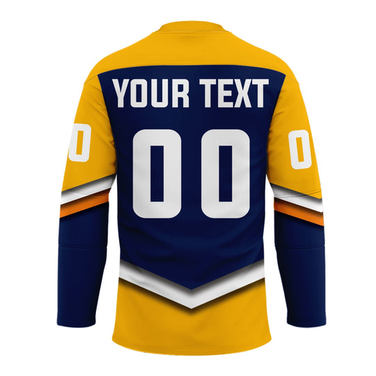 Canisius Golden Griffins Ice Personalized Hockey Jersey