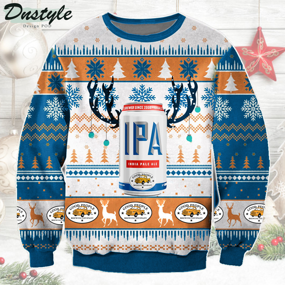 India Pale Ale Ugly Christmas Sweater