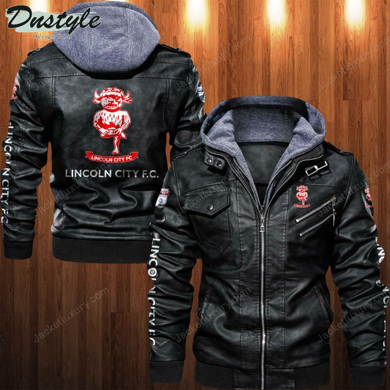 Lincoln City F.C Leather Jacket