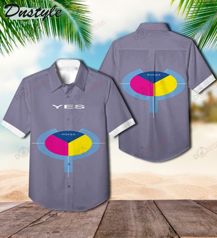 Yes Band 90125 Hawaiian Shirt