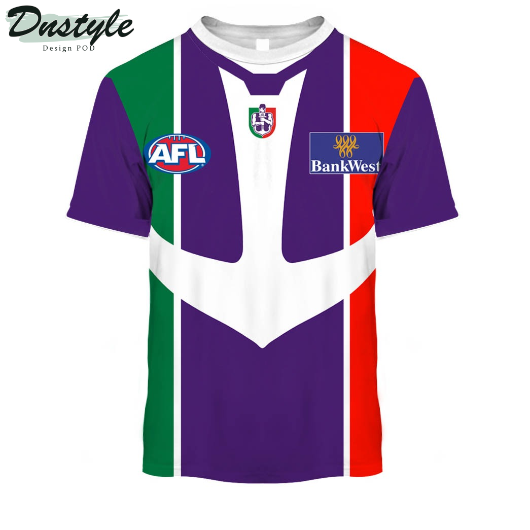 Fremantle Dockers AFL 2004 Custom Hoodie Tshirt