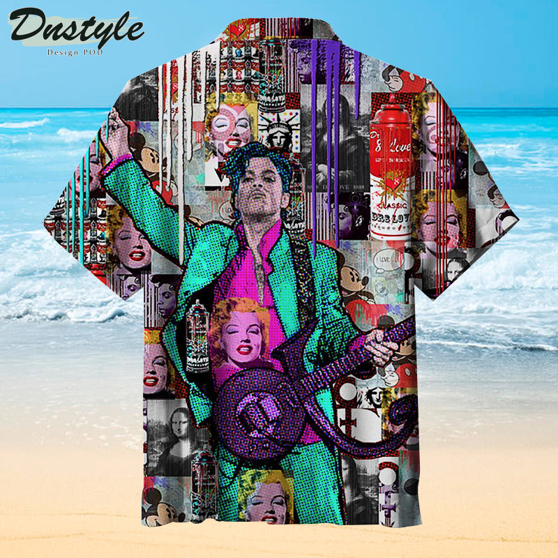 Prince Purple Rain Hawaiian Shirt