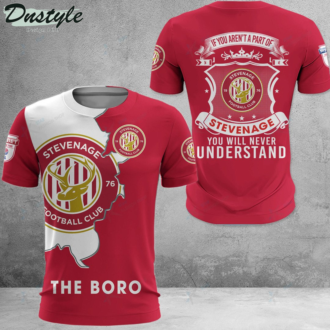 Stevenage FC The Boro Hoodie Tshirt