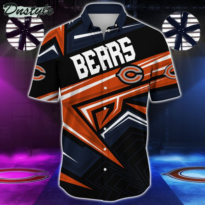 Chicago Bears Short Sleeve Hawaiian Shirt