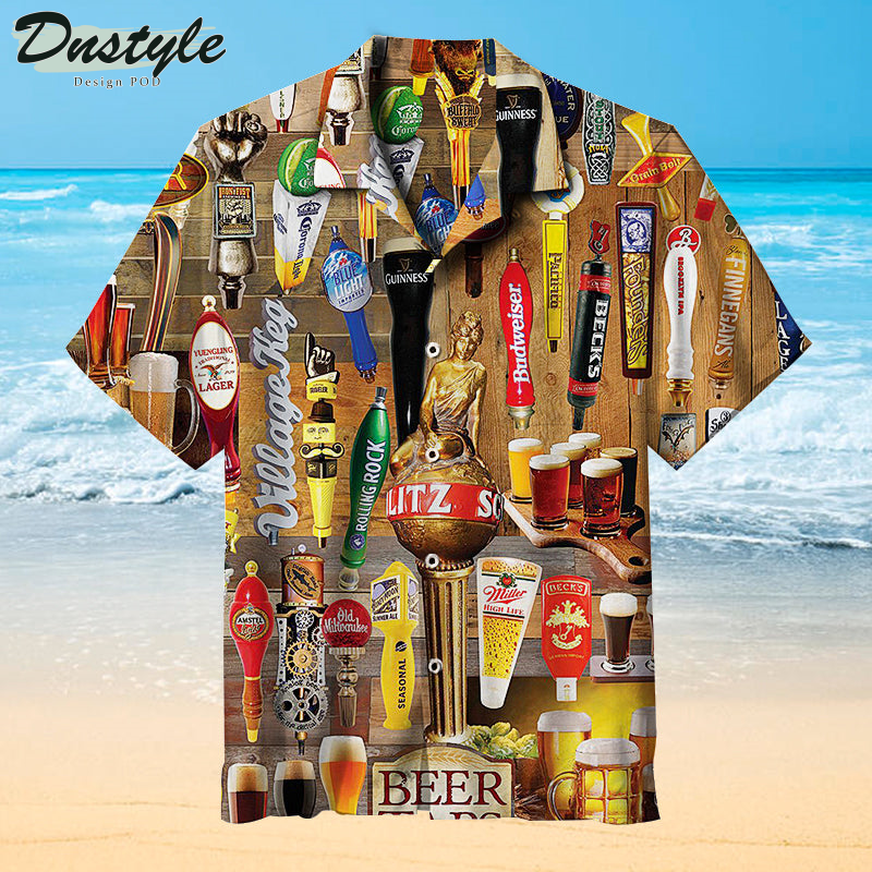 Beer Taps Village Keg Hawaiian Shirt