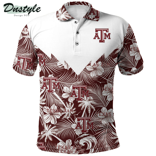 Texas A&M Aggies Tropical Seamless Polo Shirt