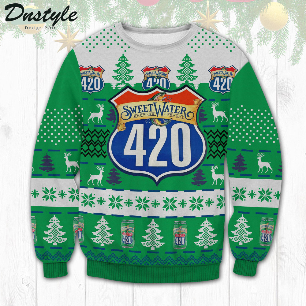 Sweet Water 420 Ugly Christmas Sweater