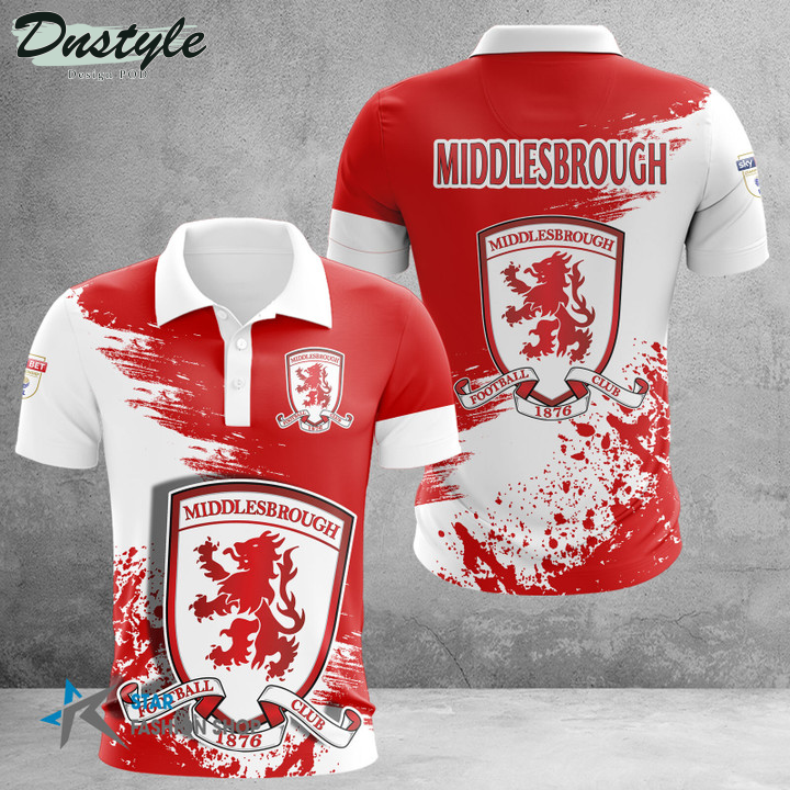Middlesbrough F.C 3D Polo Shirt