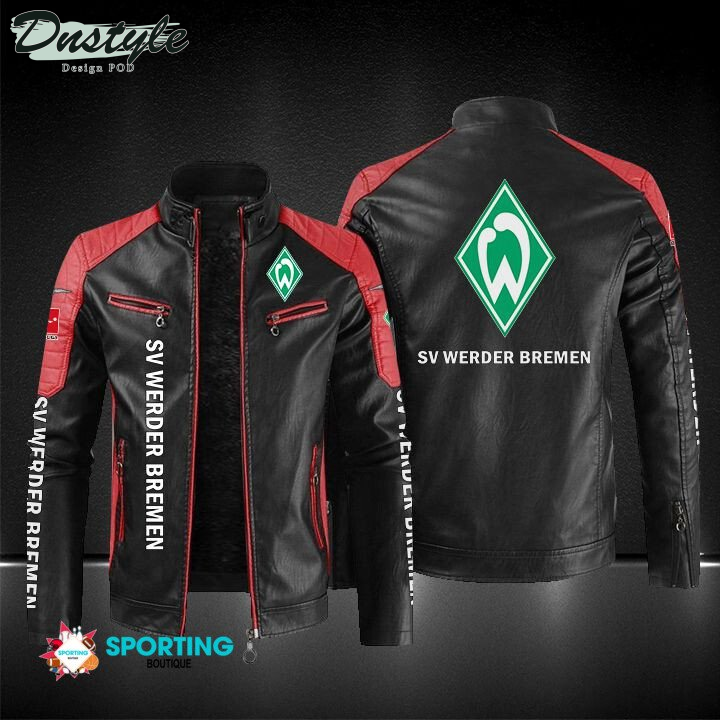 Werder Bremen Block Sport Leather Jacket