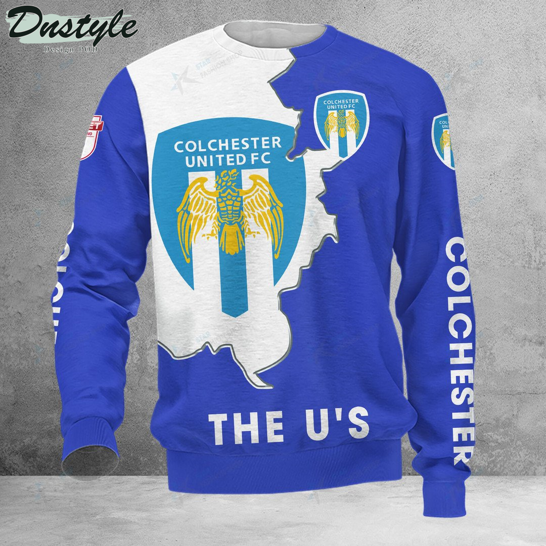 Colchester United The U'S Hoodie Tshirt