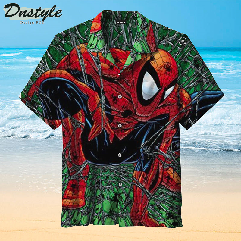 Spider Man Peter Parker Hawaiian Shirt