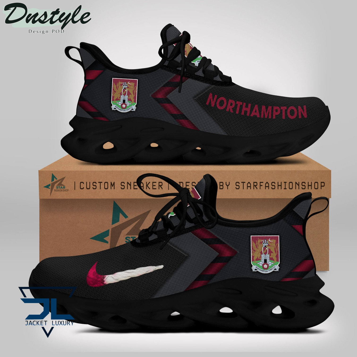 Northampton Town F.C Nike Clunky Max Soul Sneakers