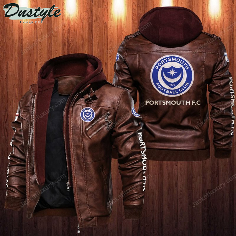 Portsmouth F.C Leather Jacket